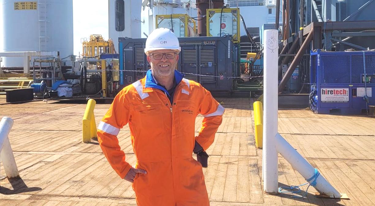 Et gledelig offshore-gjensyn